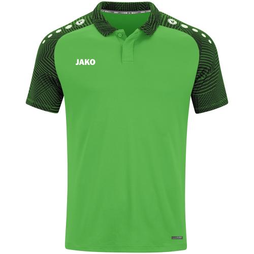 Jako Polo Performance - soft green/schwarz (Grösse: M) von Jako