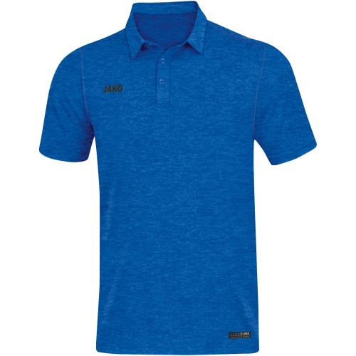 Jako Polo Premium Basics - royal meliert (Grösse: 38) von Jako