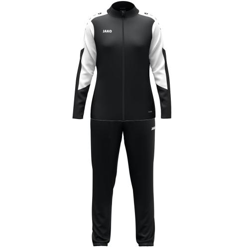 Jako Polyesteranzug Dynamic Damen - schwarz/weiß/anthrazit (Grösse: S (34/36)) von Jako