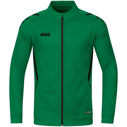 Jako Polyesterjacke Challenge - sportgrün/schwarz (Grösse: S) von Jako