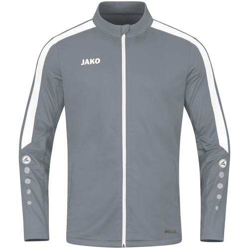 Jako Polyesterjacke Power - steingrau (Grösse: 34) von Jako