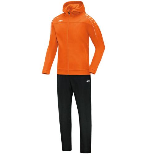Jako Präsentationsanzug Classico mit Kapuze - neonorange (Grösse: 44) von Jako