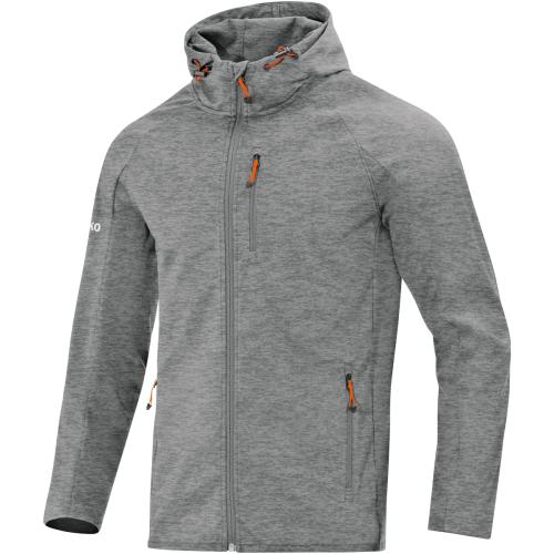 Jako Softshelljacke Light - grau meliert (Grösse: L) von Jako