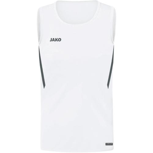 Jako Tanktop Challenge - weiß/anthra light (Grösse: 40) von Jako