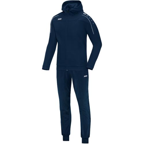 Jako Trainingsanzug Polyester Classico mit Kapuze - marine (Grösse: 3XL) von Jako
