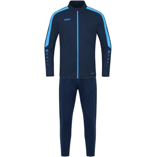Jako Trainingsanzug Polyester Power - marine/skyblue (Grösse: S) von Jako