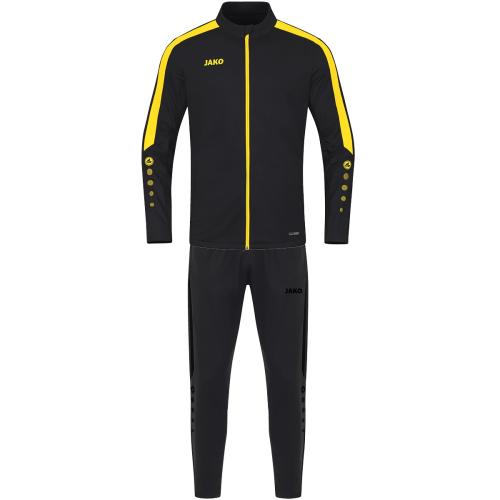 Jako Trainingsanzug Polyester Power - schwarz/citro (Grösse: 44) von Jako