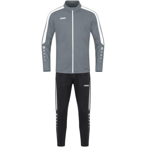 Jako Trainingsanzug Polyester Power - steingrau (Grösse: 36) von Jako