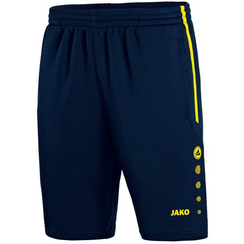 Jako Trainingsshort Active - marine/neongelb (Grösse: S) von Jako