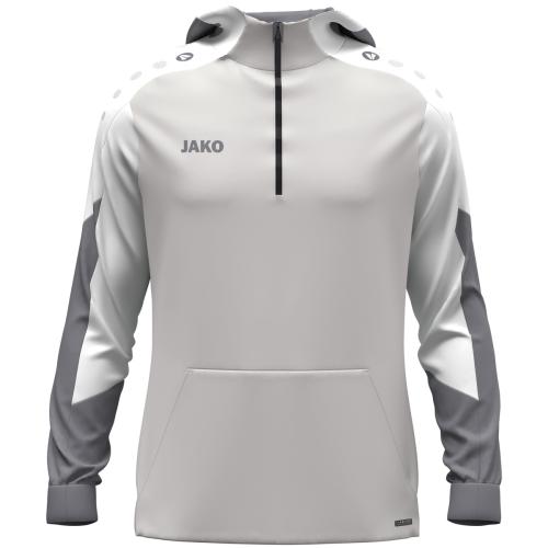 Jako Zip Hoodie Dynamic - hellgrau/weiß/grau (Grösse: 3XL) von Jako