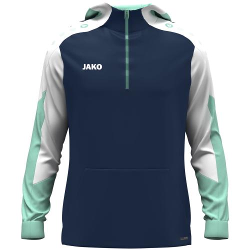 Jako Zip Hoodie Dynamic - marine/weiß/minze (Grösse: S) von Jako