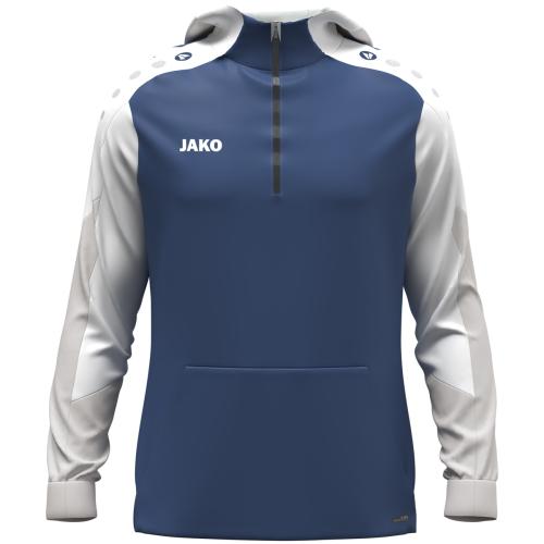 Jako Zip Hoodie Dynamic - nachtblau/weiß/hellgrau (Grösse: S) von Jako
