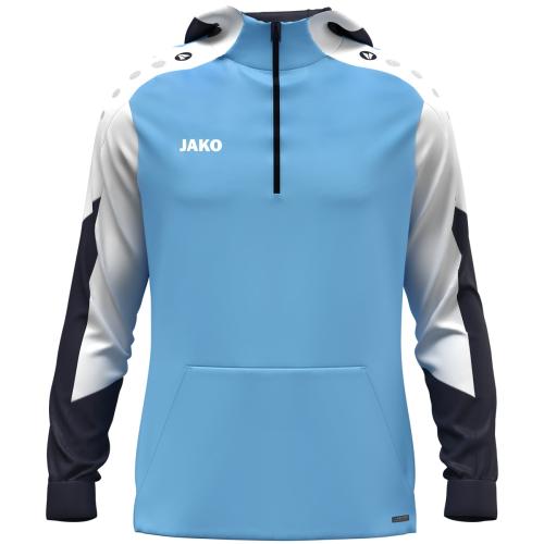 Jako Zip Hoodie Dynamic - skyblue/weiß/marine (Grösse: XXL) von Jako