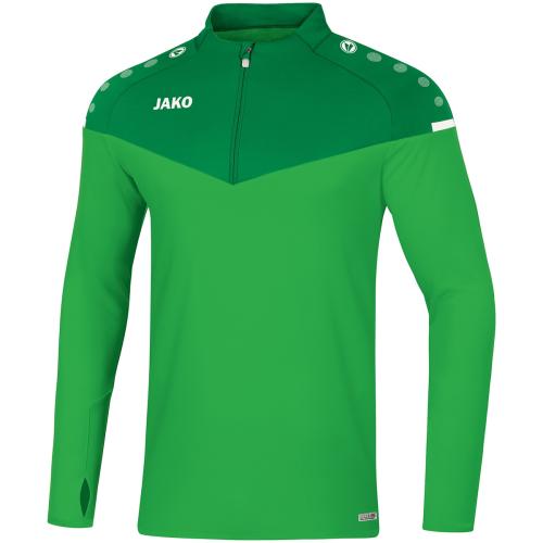 Jako Ziptop Champ 2.0 - soft green/sportgrün (Grösse: XXL) von Jako