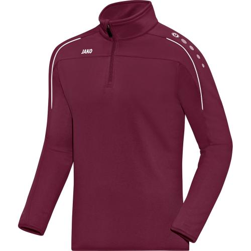 Jako Ziptop Classico - maroon (Grösse: L) von Jako