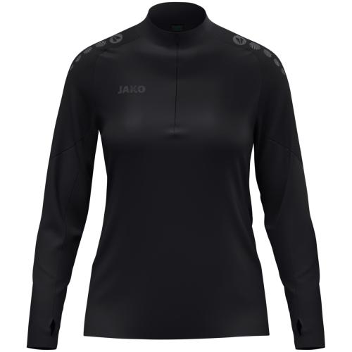 Jako Ziptop Light Flow Damen - schwarz (Grösse: S (34/36)) von Jako