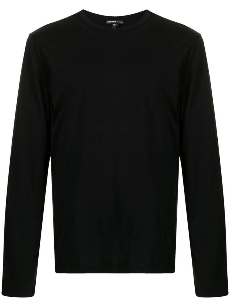 James Perse Lotus T-shirt - Black von James Perse