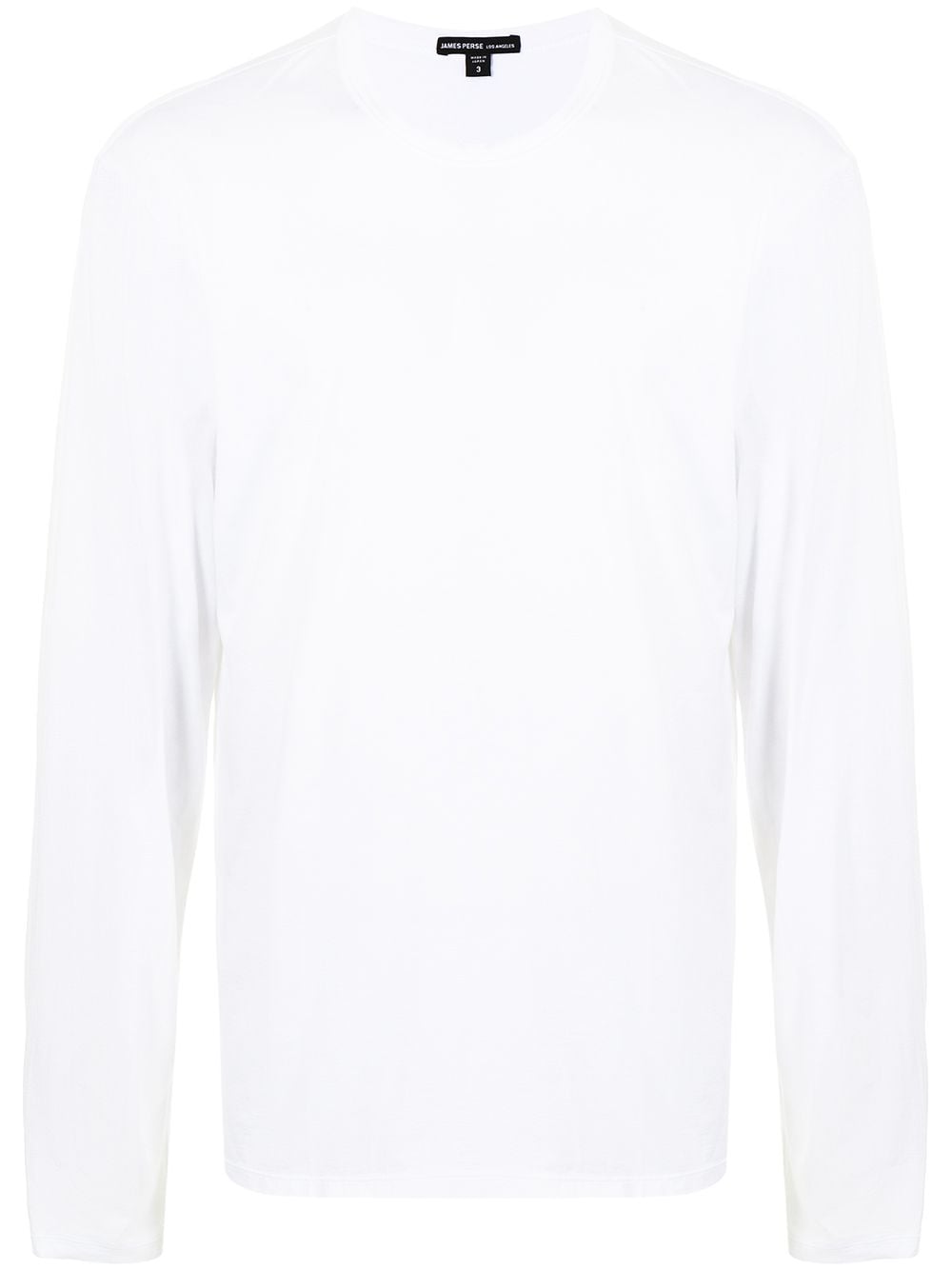 James Perse Luxe Lotus jersey crew neck top - White von James Perse