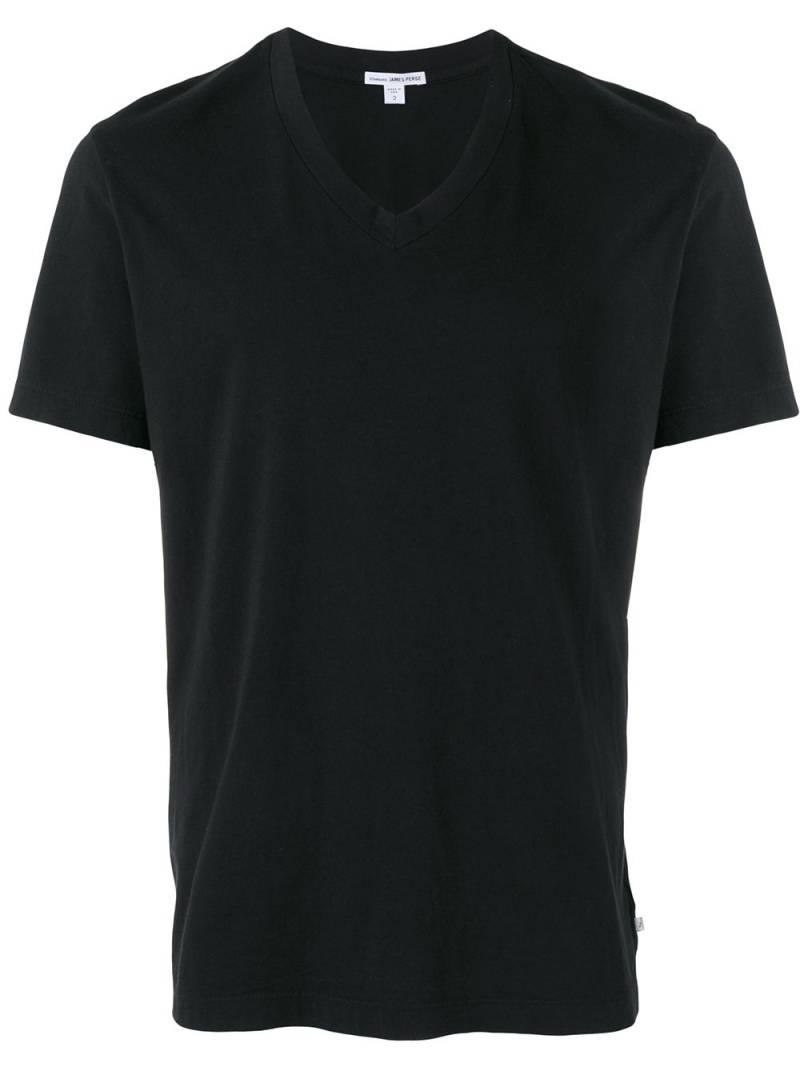 James Perse V-neck T-shirt - Black von James Perse