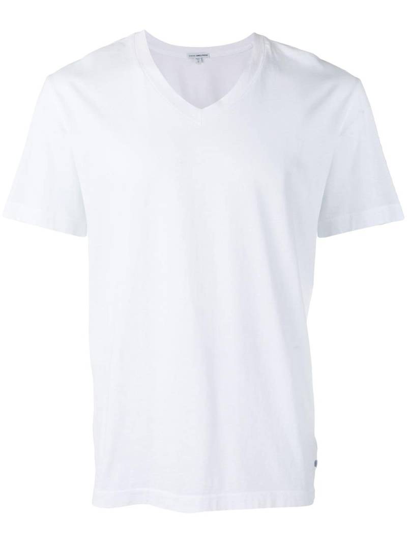 James Perse V-neck T-shirt - White von James Perse