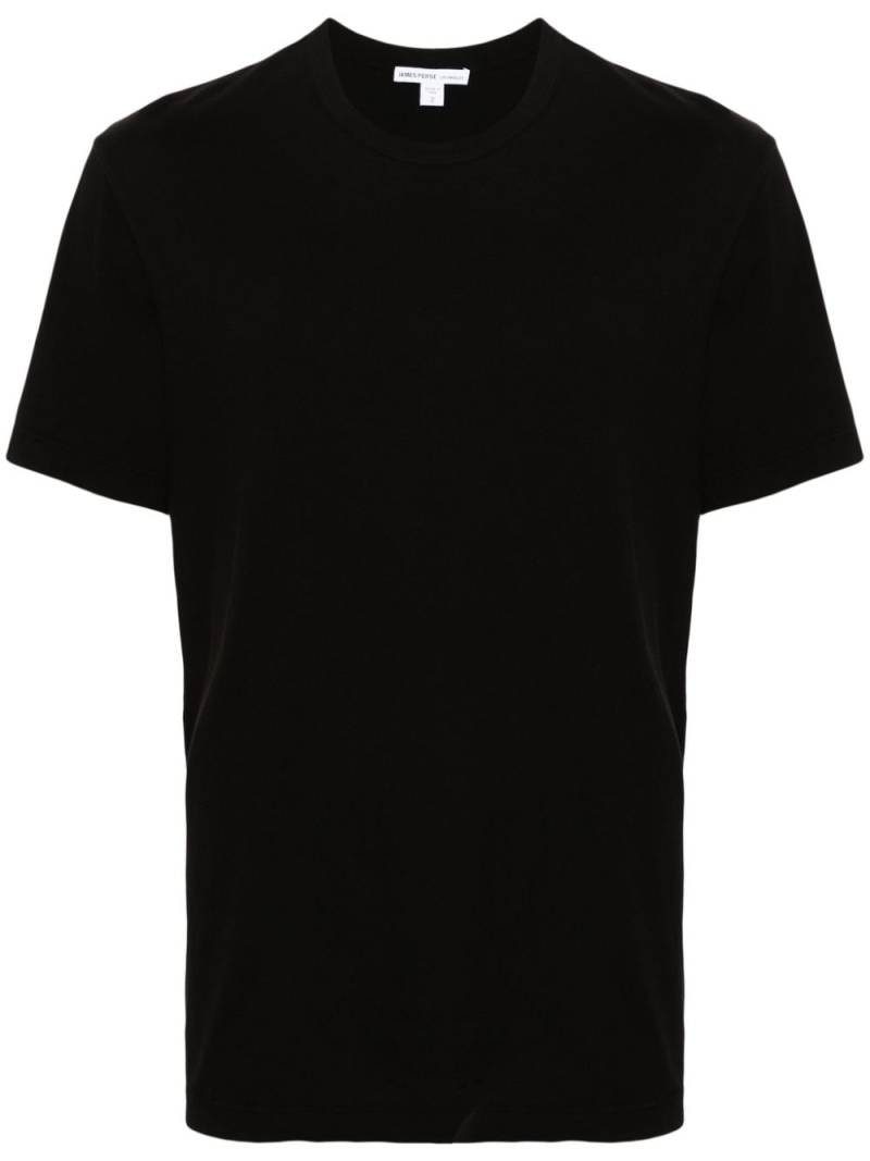 James Perse crew-neck cotton T-shirt - Black von James Perse