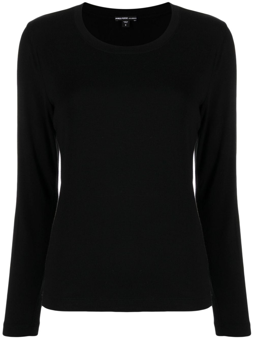 James Perse long-sleeve T-shirt - Black von James Perse