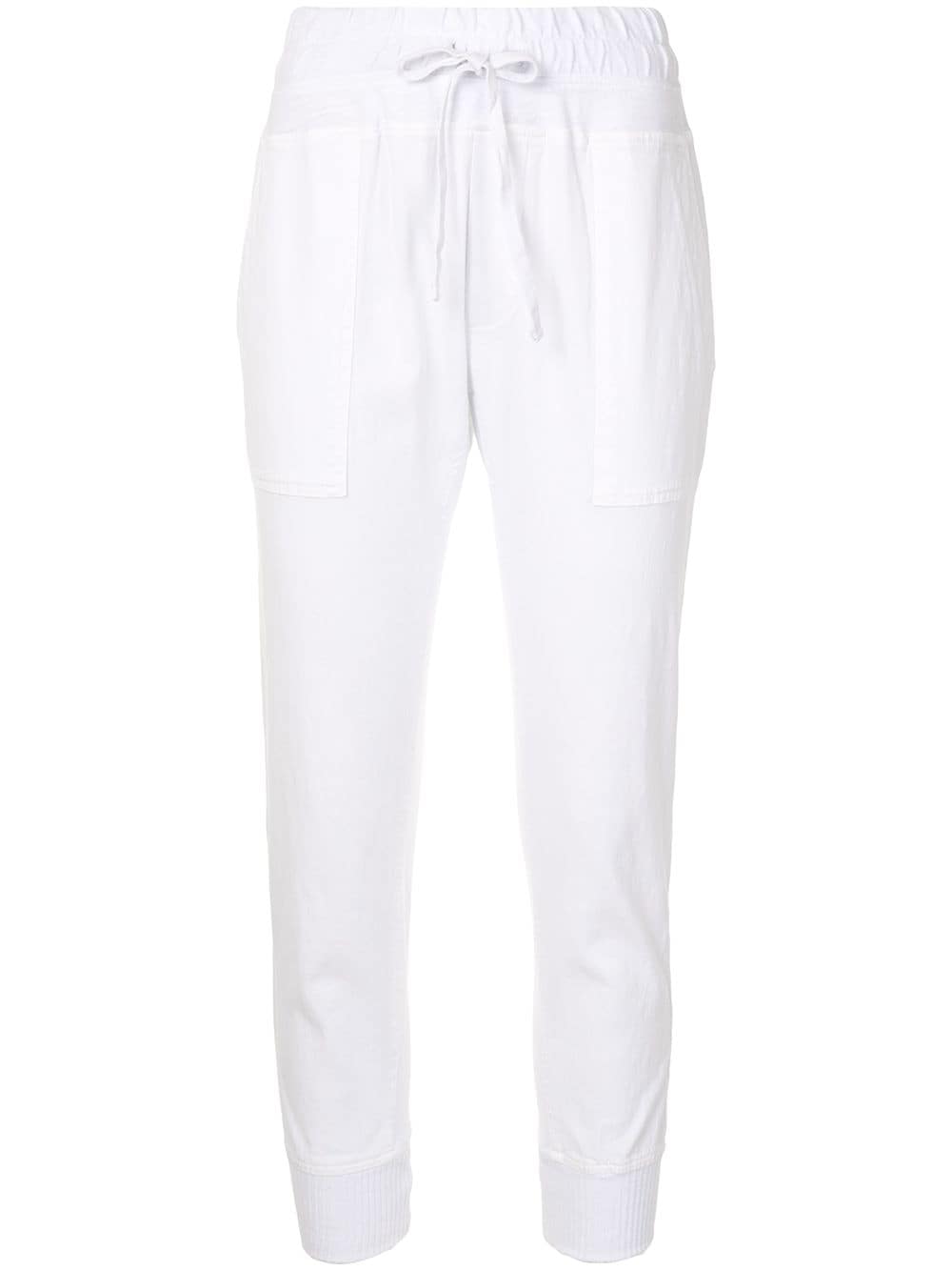 James Perse relaxed jersey trousers - White von James Perse