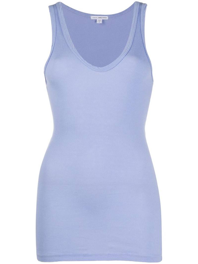 James Perse scoop-neck tank top - Purple von James Perse