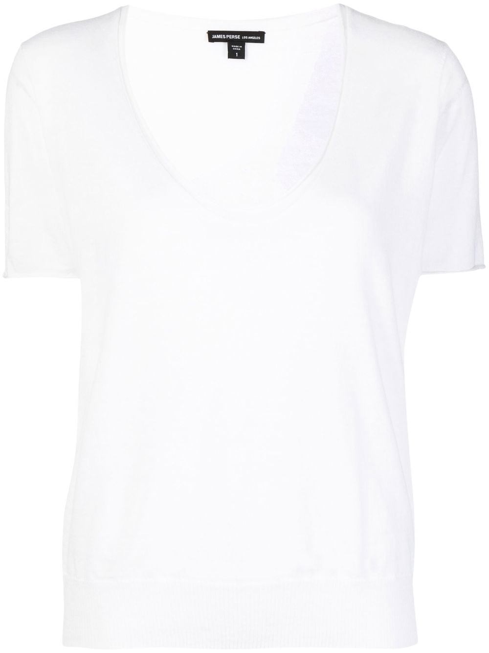 James Perse short-sleeve sweater T-shirt - White von James Perse