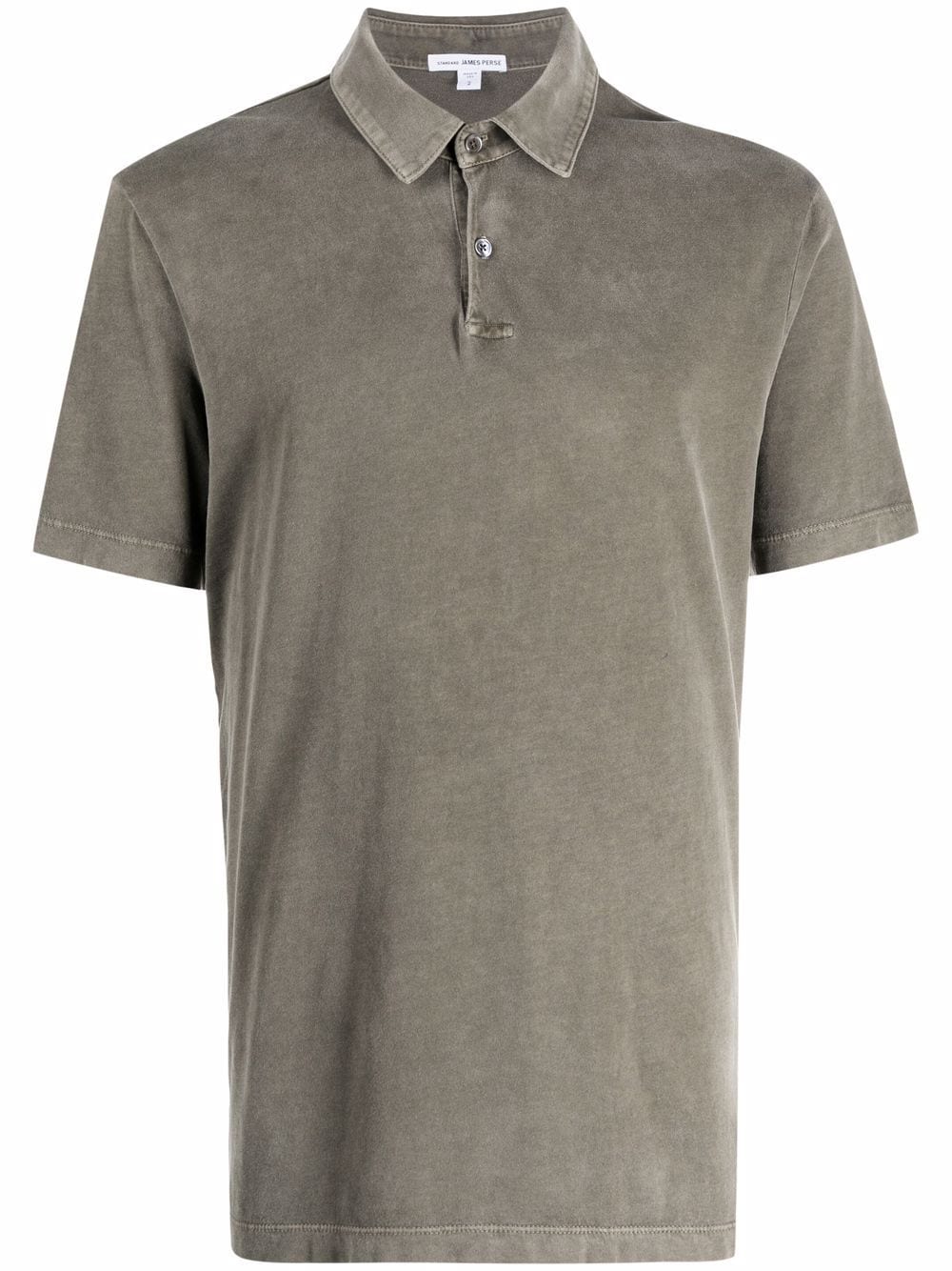 James Perse short-sleeved supima cotton polo shirt - Neutrals von James Perse