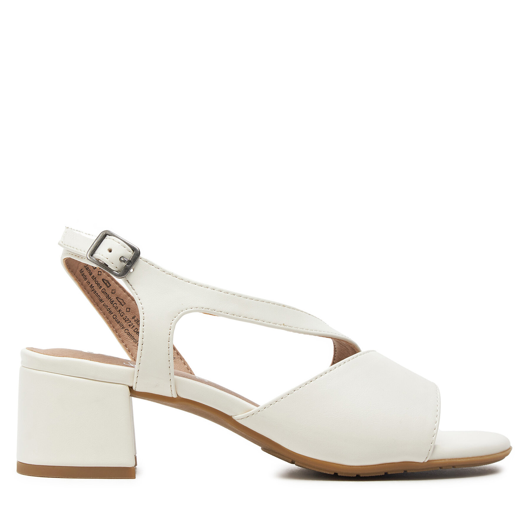 Sandalen Jana 8-28378-42 White 100 von Jana