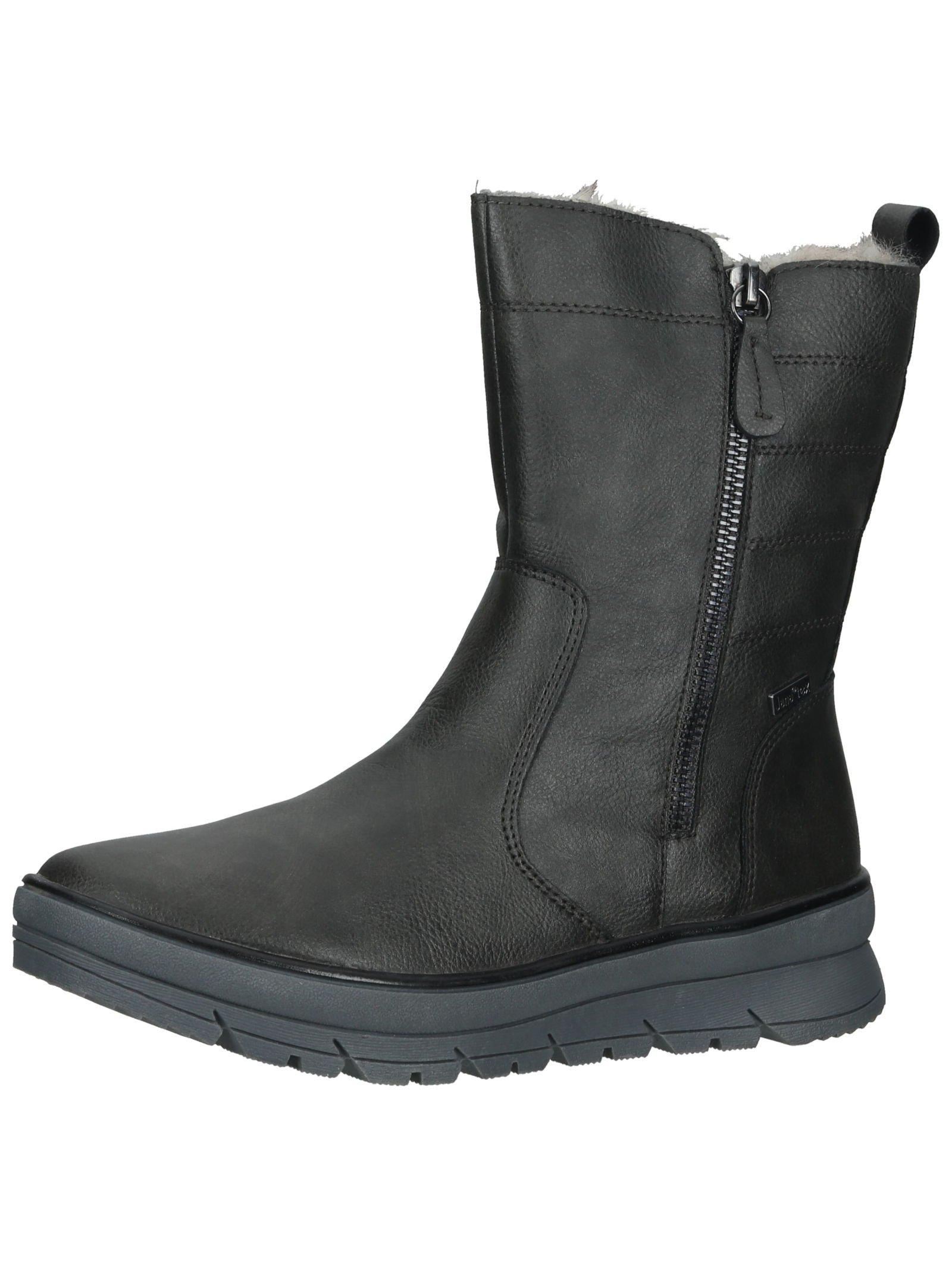 Stiefelette Damen Charcoal Black 38 von Jana