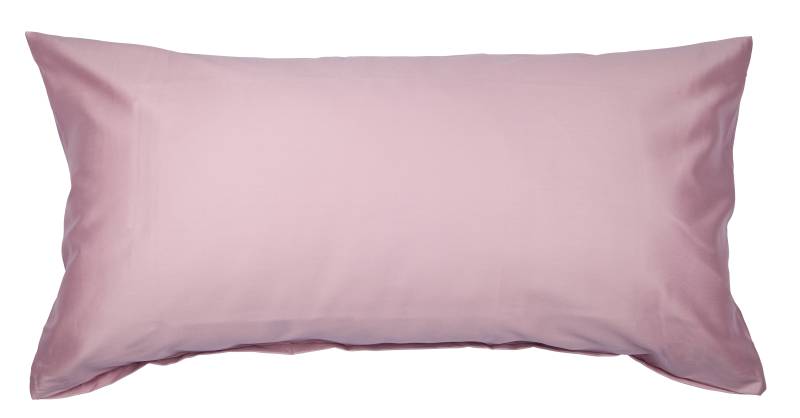 Janine Kissenbezug »Colors Mako Satin«, (2 St.), mit Reissverschluss, uni Kissenhülle, feinfädig, 100% Baumwolle von Janine