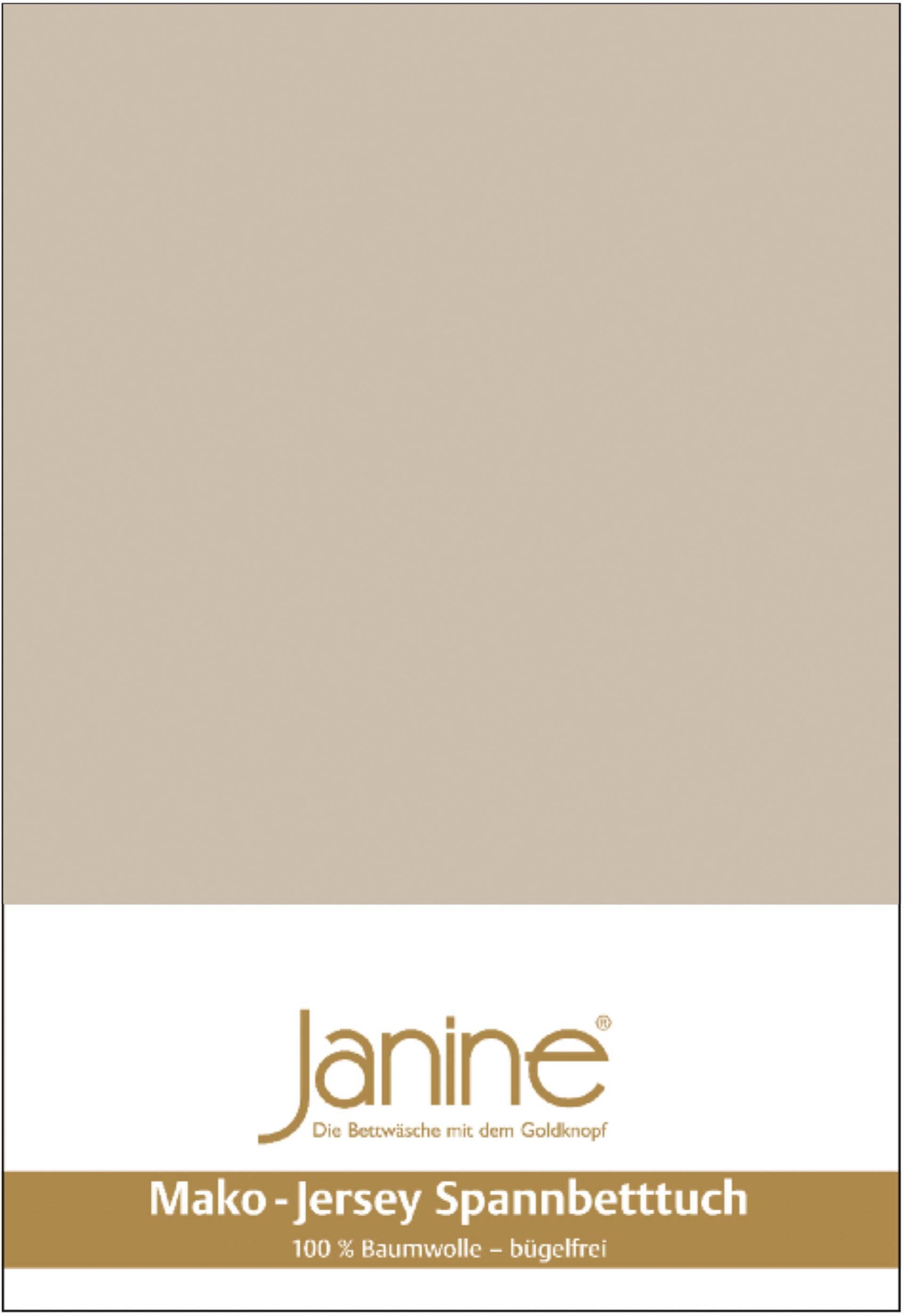 Janine Spannbettlaken »MAKO-FEINJERSEY 5007« von Janine
