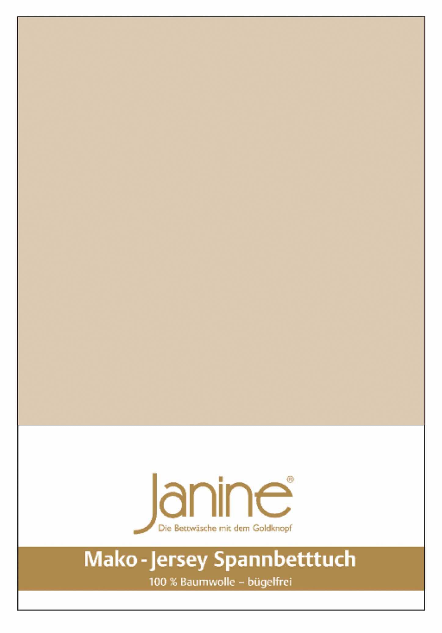 Janine Spannbettlaken »MAKO-FEINJERSEY 5007« von Janine