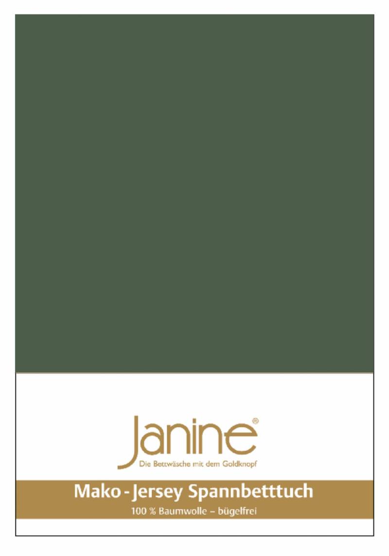 Janine Spannbettlaken »MAKO-FEINJERSEY 5007«, aus 100% Baumwolle, für Matratzen bis 26 cm Höhe von Janine