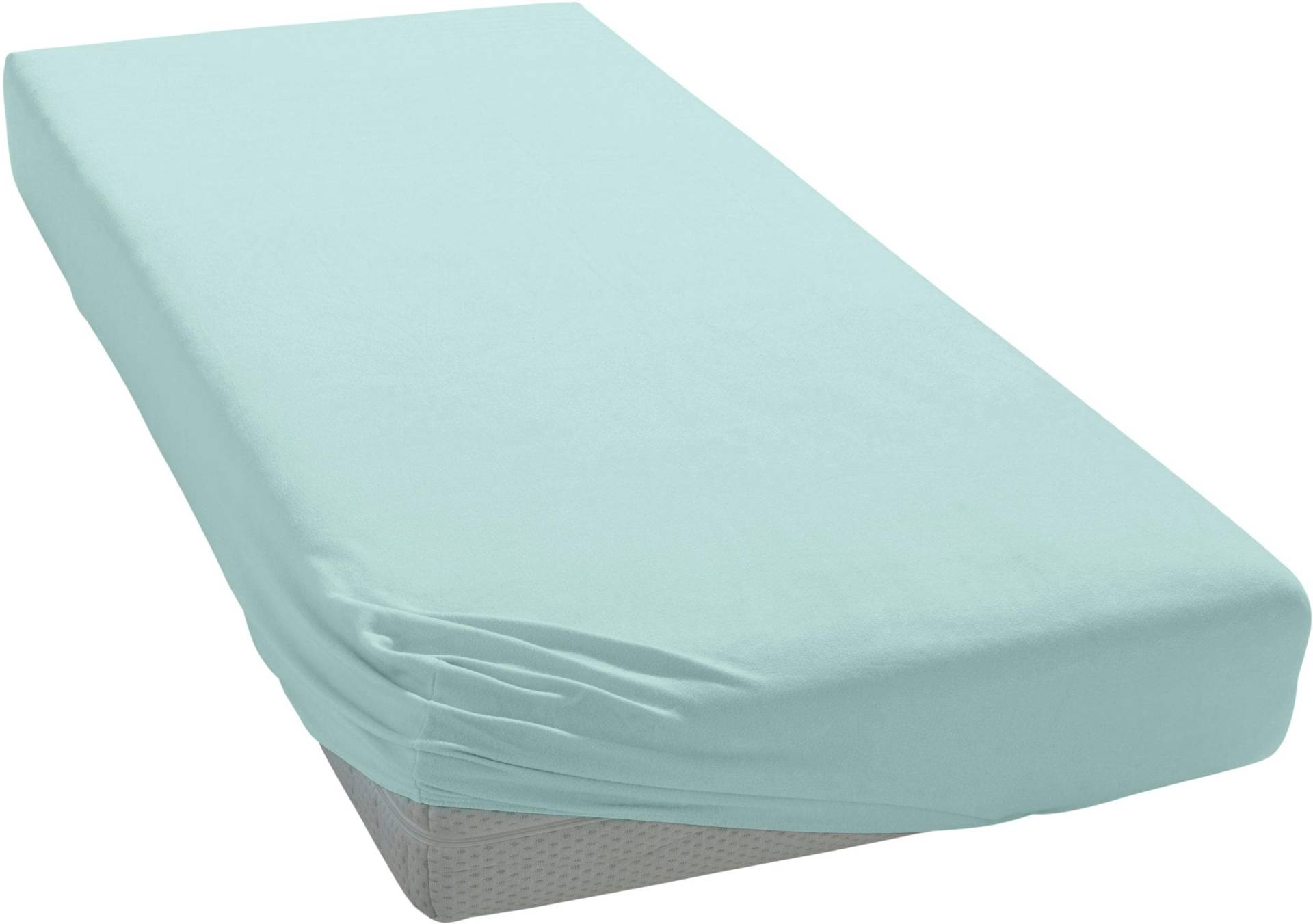 Janine Spannbettlaken »MAKO-FEINJERSEY 5007«, aus 100% Baumwolle, für Matratzen bis 26 cm Höhe Janine Spannbettlaken »MAKO-FEINJERSEY 5007«, aus 100% Baumwolle, für Matratzen bis 26 cm Höhe von Janine