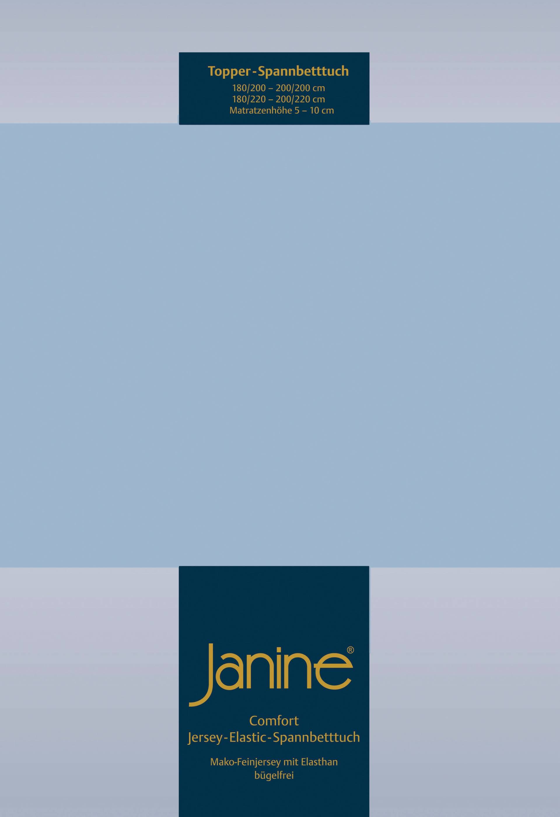 Janine Spannbettlaken »TOPPER 5001/« von Janine
