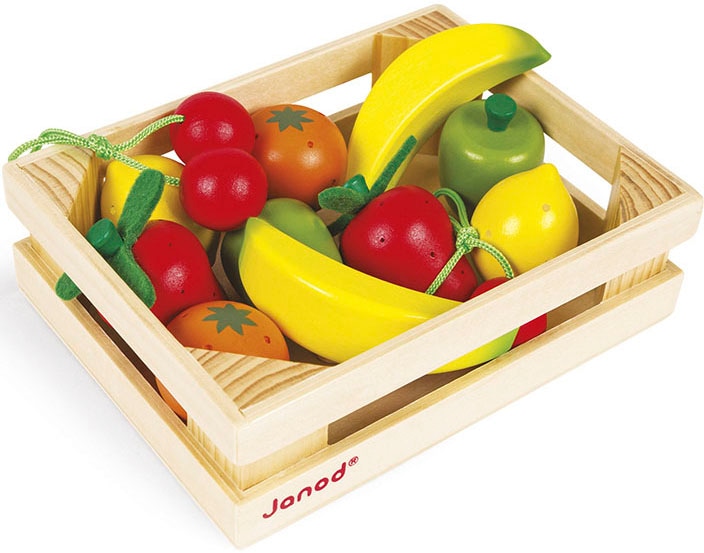 Janod Spiellebensmittel »Früchte Sortiment 12tlg.« von Janod
