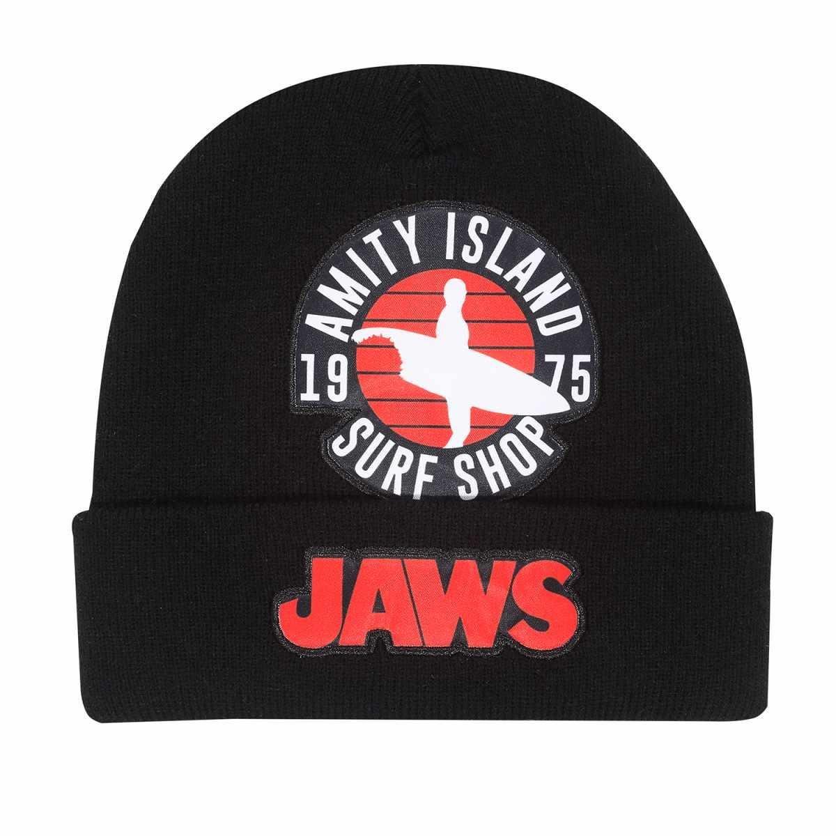 Amity Surf Shop Mütze Herren Schwarz ONE SIZE von Jaws