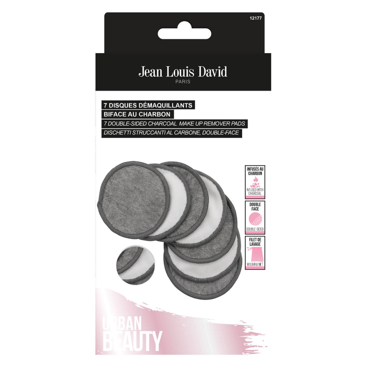 JLD - Doppelseitige Abschmink-Pads JLD - Doppelseitige Abschmink-Pads von Jean Louis David