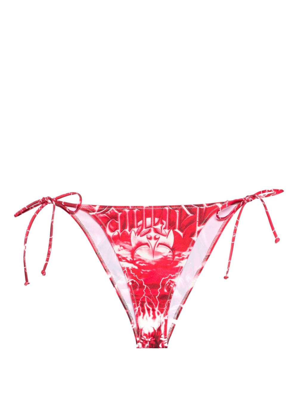 Jean Paul Gaultier Diablo bikini bottoms - Red von Jean Paul Gaultier