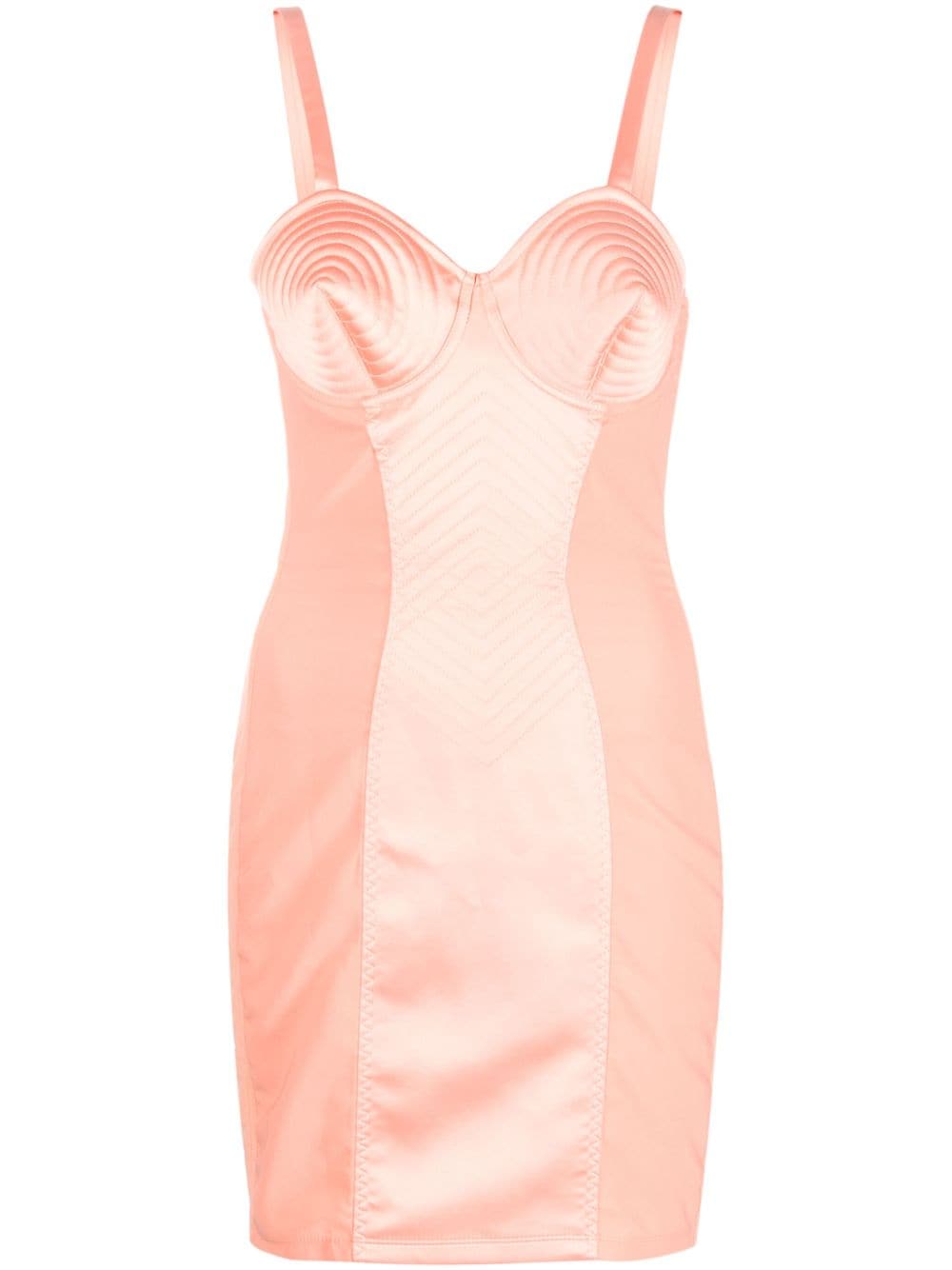 Jean Paul Gaultier Iconic cone-bra minidress - Orange von Jean Paul Gaultier