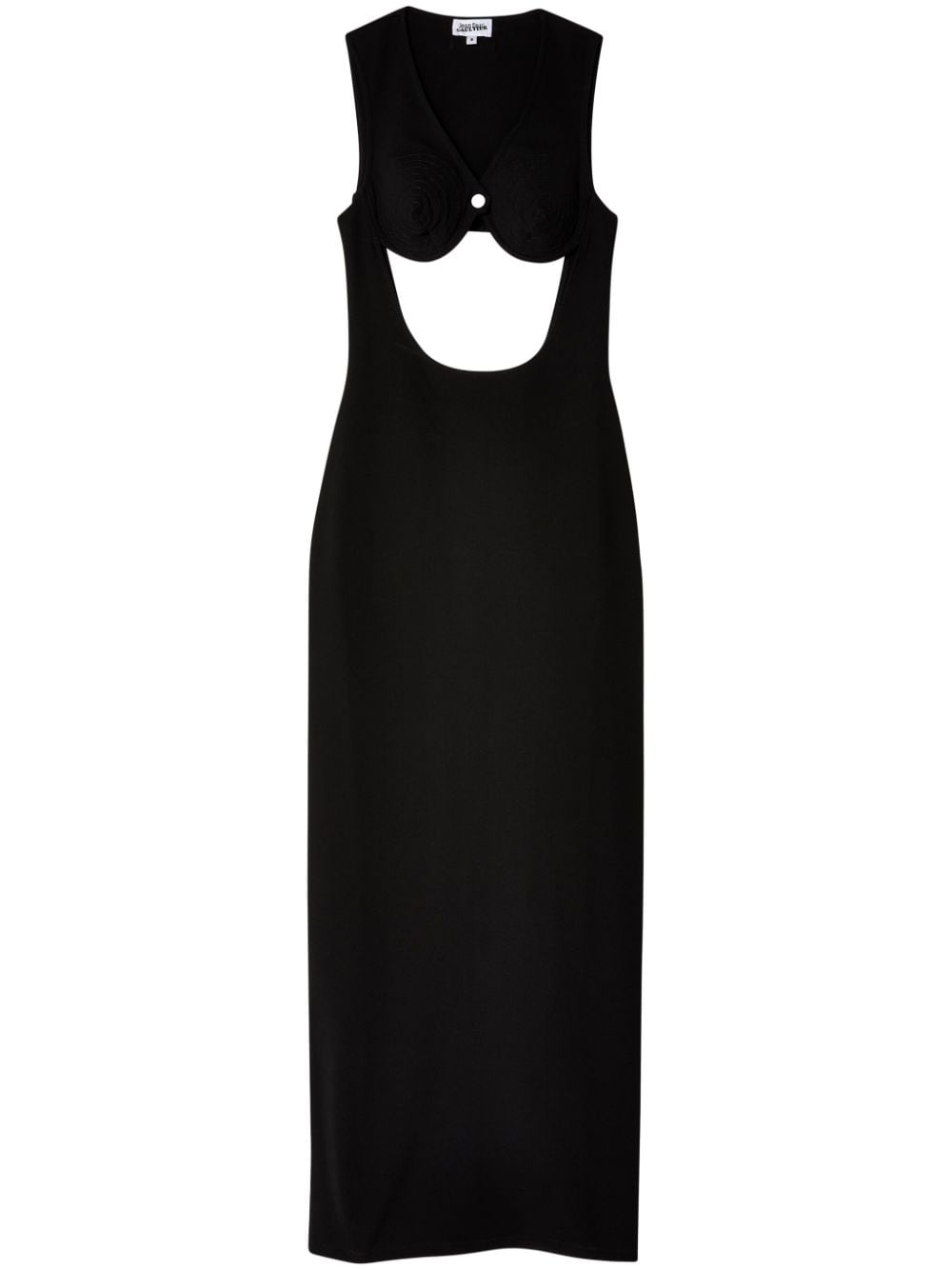 Jean Paul Gaultier Madonna jersey maxi dress - Black von Jean Paul Gaultier