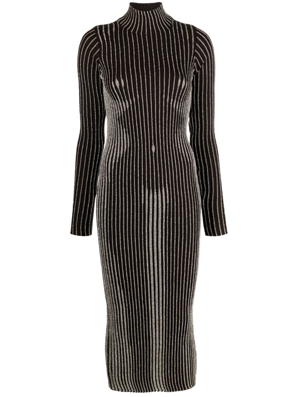 Jean Paul Gaultier The Body Morphing knitted dress - Brown von Jean Paul Gaultier