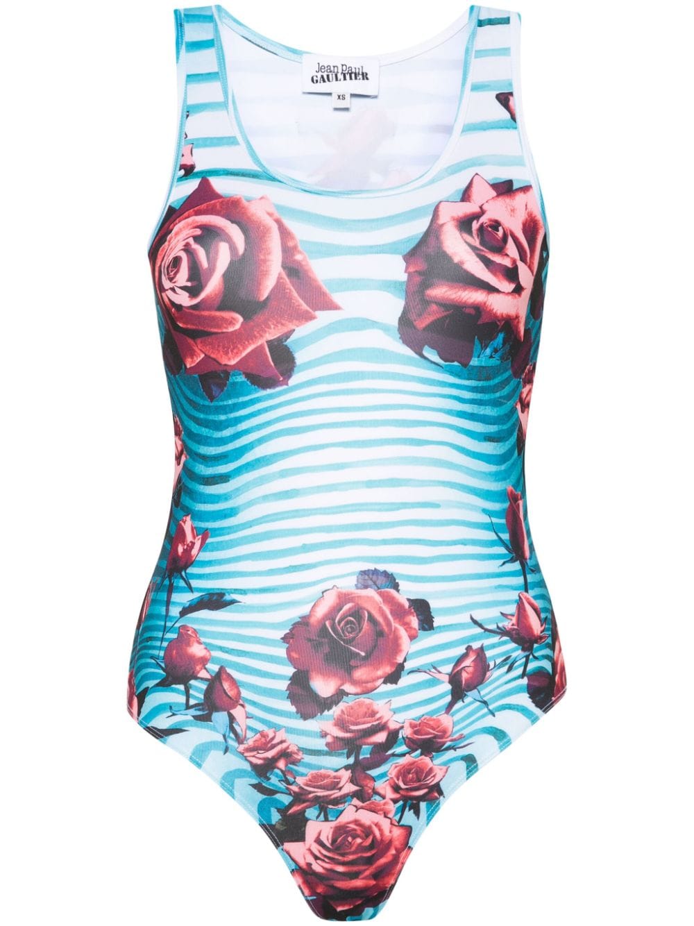 Jean Paul Gaultier The Flower Body Morphing bodysuit - Blue von Jean Paul Gaultier