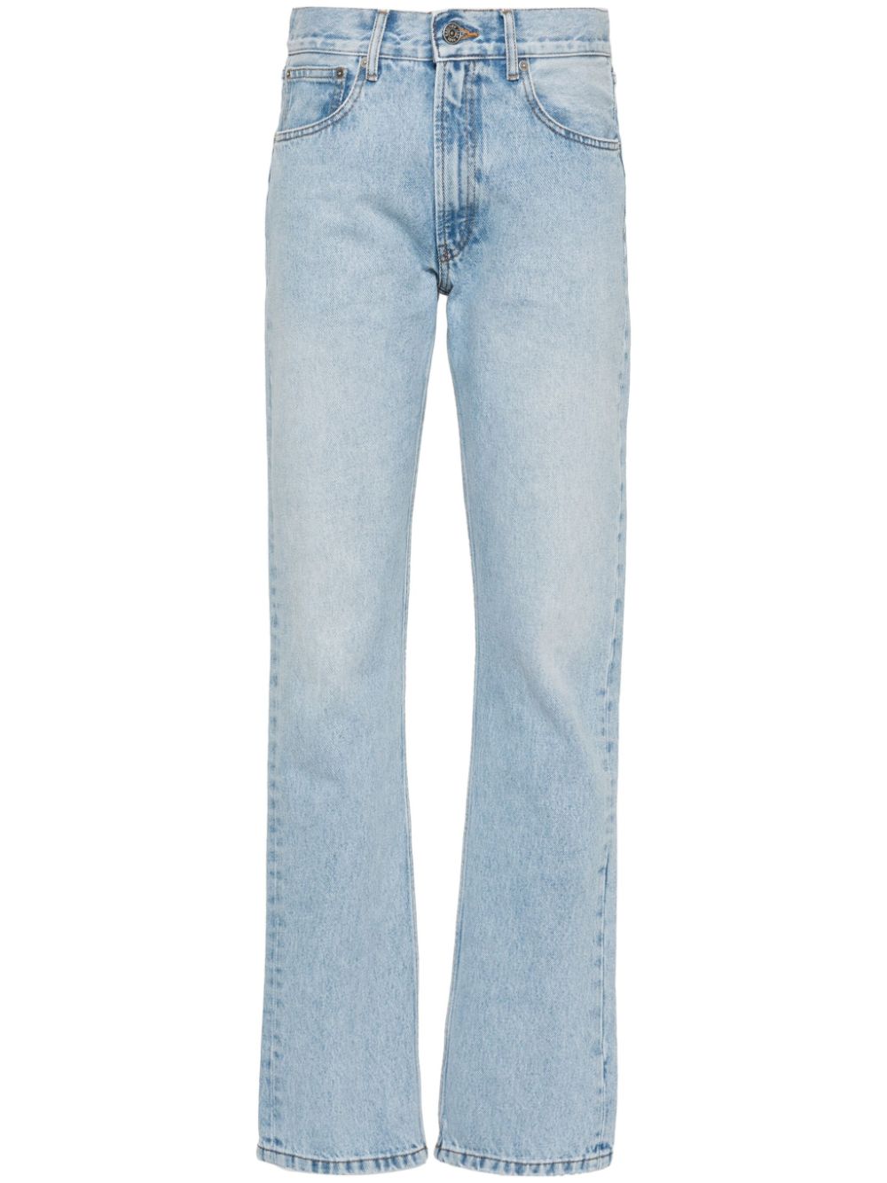 Jean Paul Gaultier light-wash tapered jeans - Blue von Jean Paul Gaultier