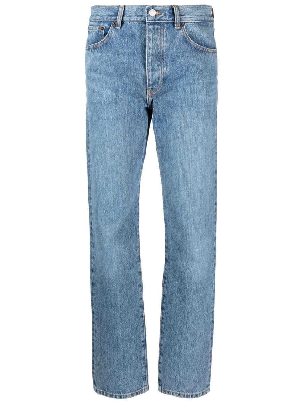 Jeanerica Rodeo high-waisted straight-leg jeans - Blue von Jeanerica