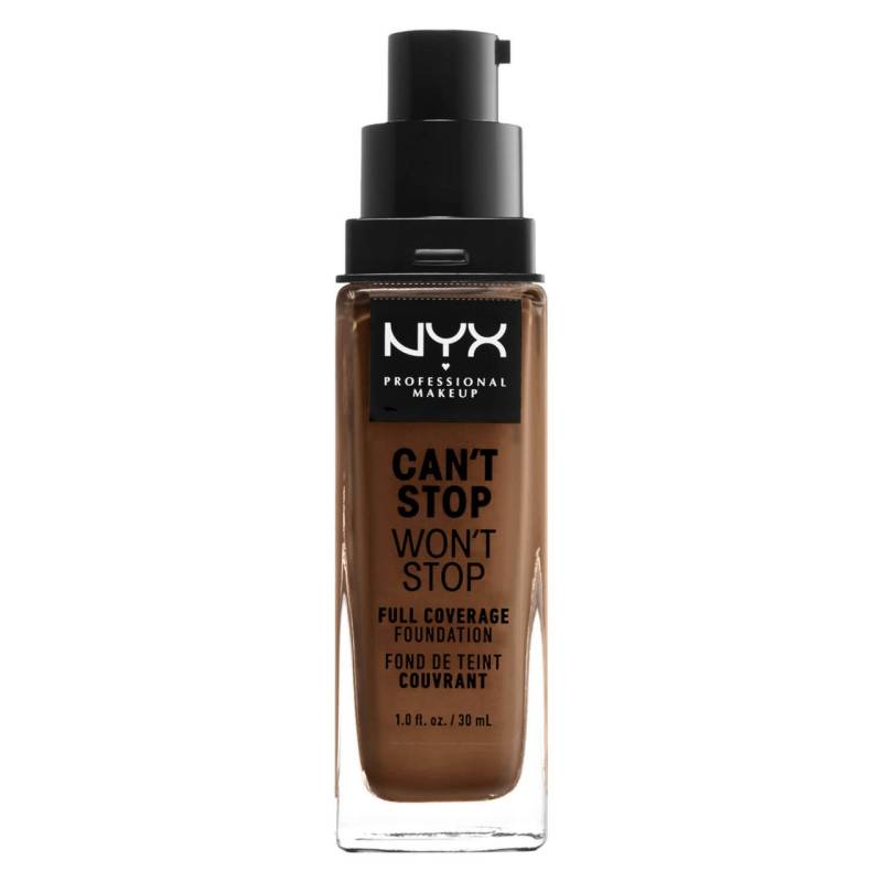 Can't Stop Won't Stop - Full Coverage Foundation Deep Sable von NYX Professional Makeup