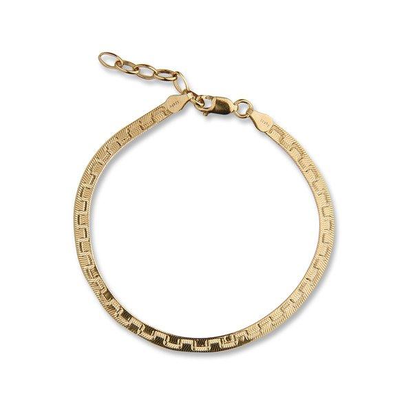 Armband Damen Gold 17+3CM von Jeberg Jewellery